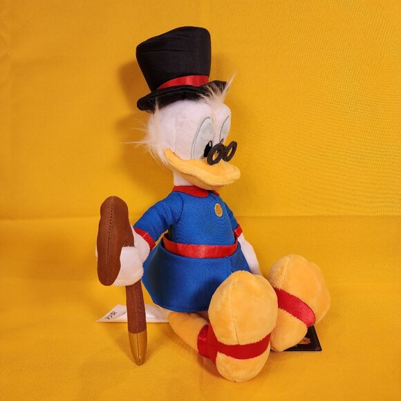 Disney Vault Scrooge McDuck Plush Duck Tales Stuffed Animal Toy 15" - Picture 4 of 7